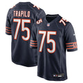 Ozzy Trapilo Chicago Bears Game Jersey - Navy