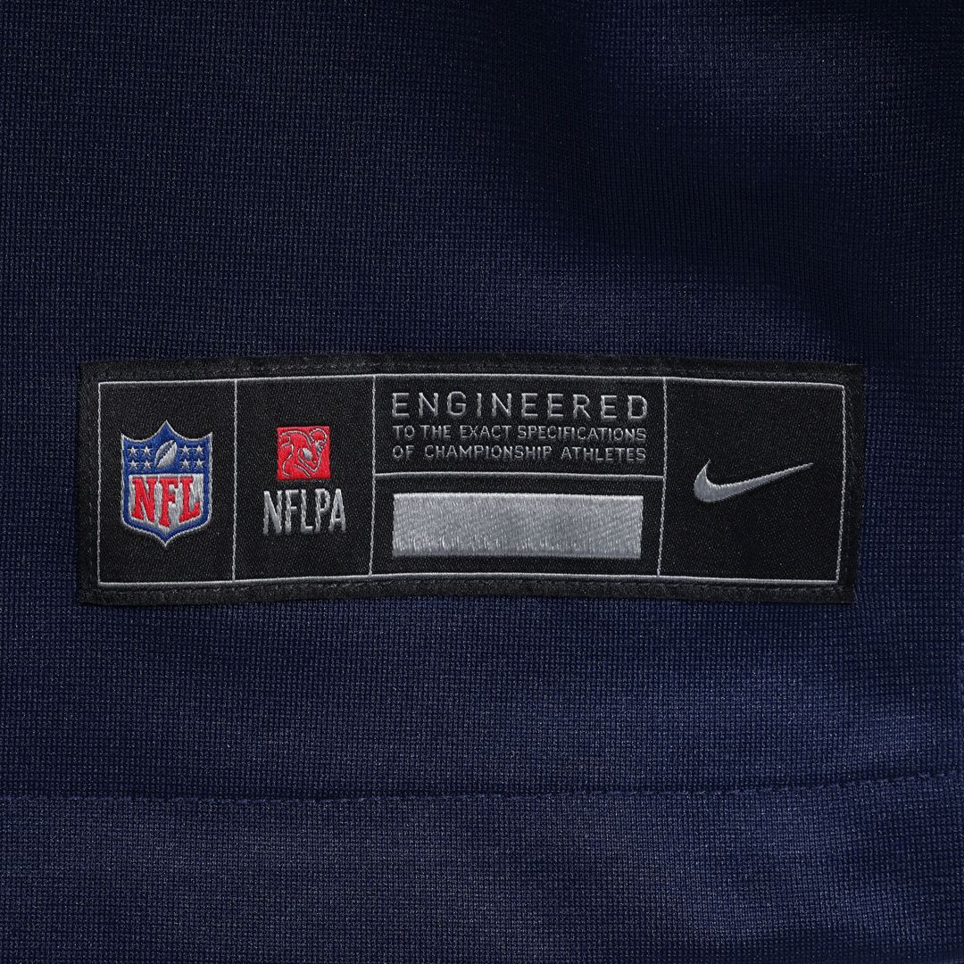 CJ Dippre New England Patriots Game Jersey - Navy