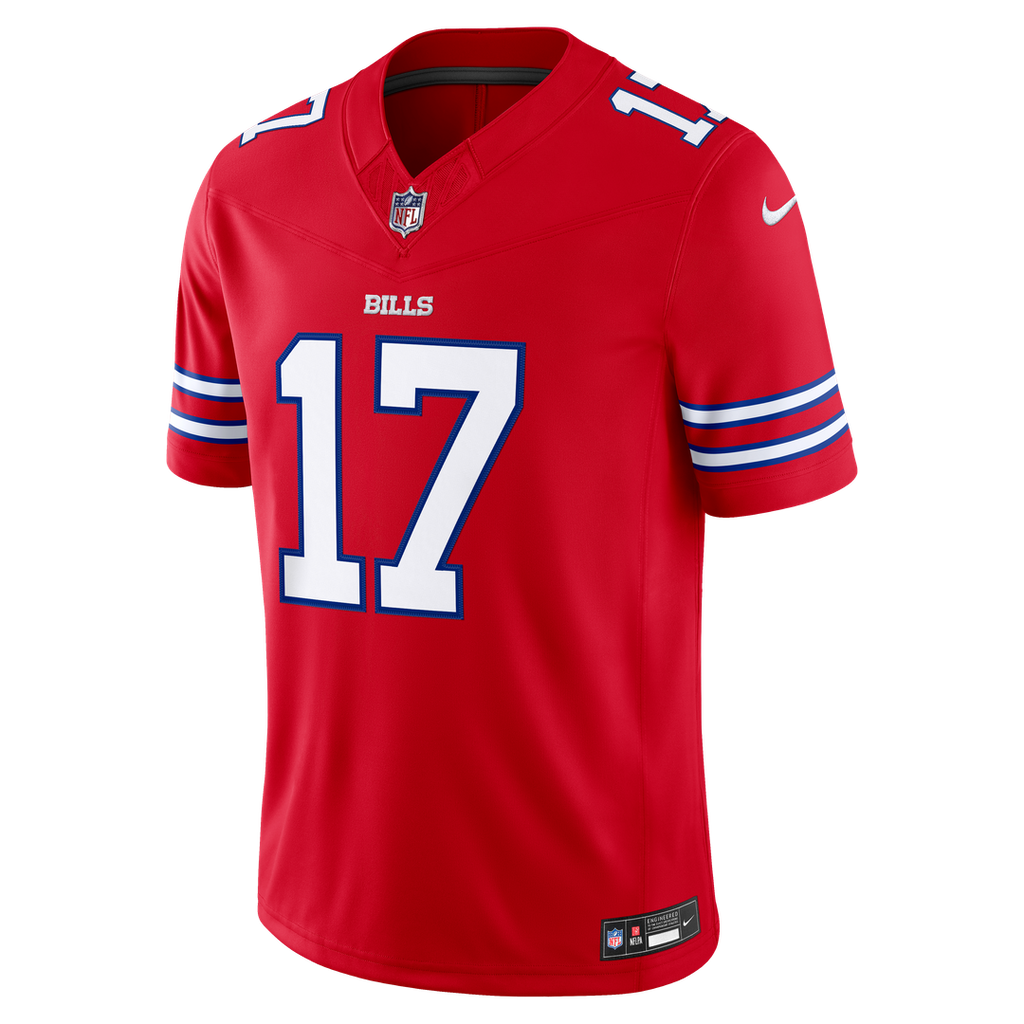 Josh Allen Buffalo Bills Nickel City Vapor F.U.S.E. Stitched Limited Jersey - Gray