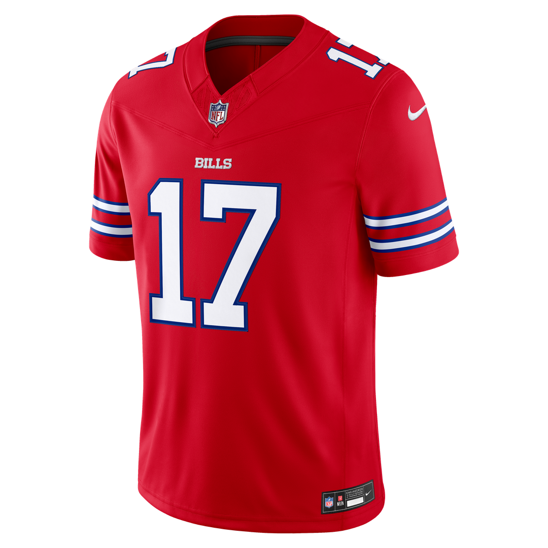 Josh Allen Buffalo Bills Nickel City Vapor F.U.S.E. Stitched Limited Jersey - Gray