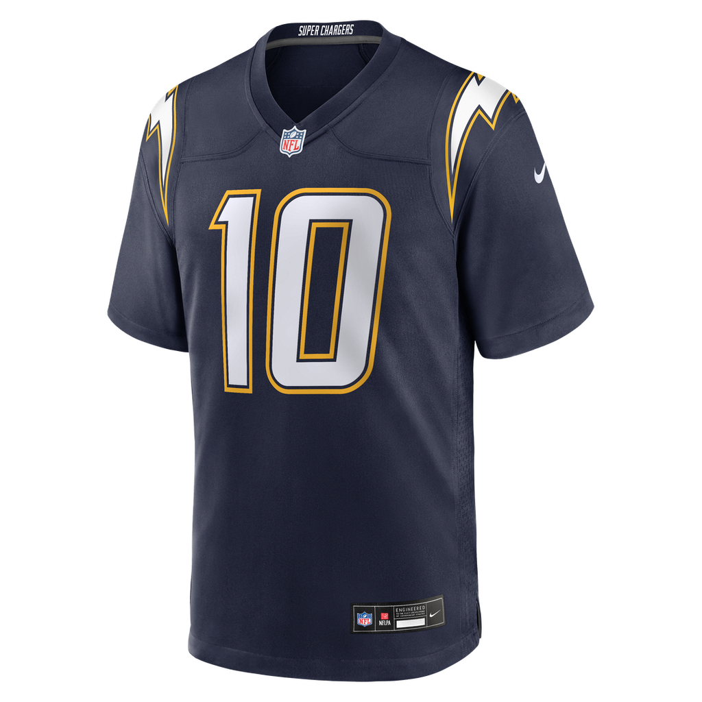 Justin Herbert Los Angeles Chargers Game Jersey - Powder Blue