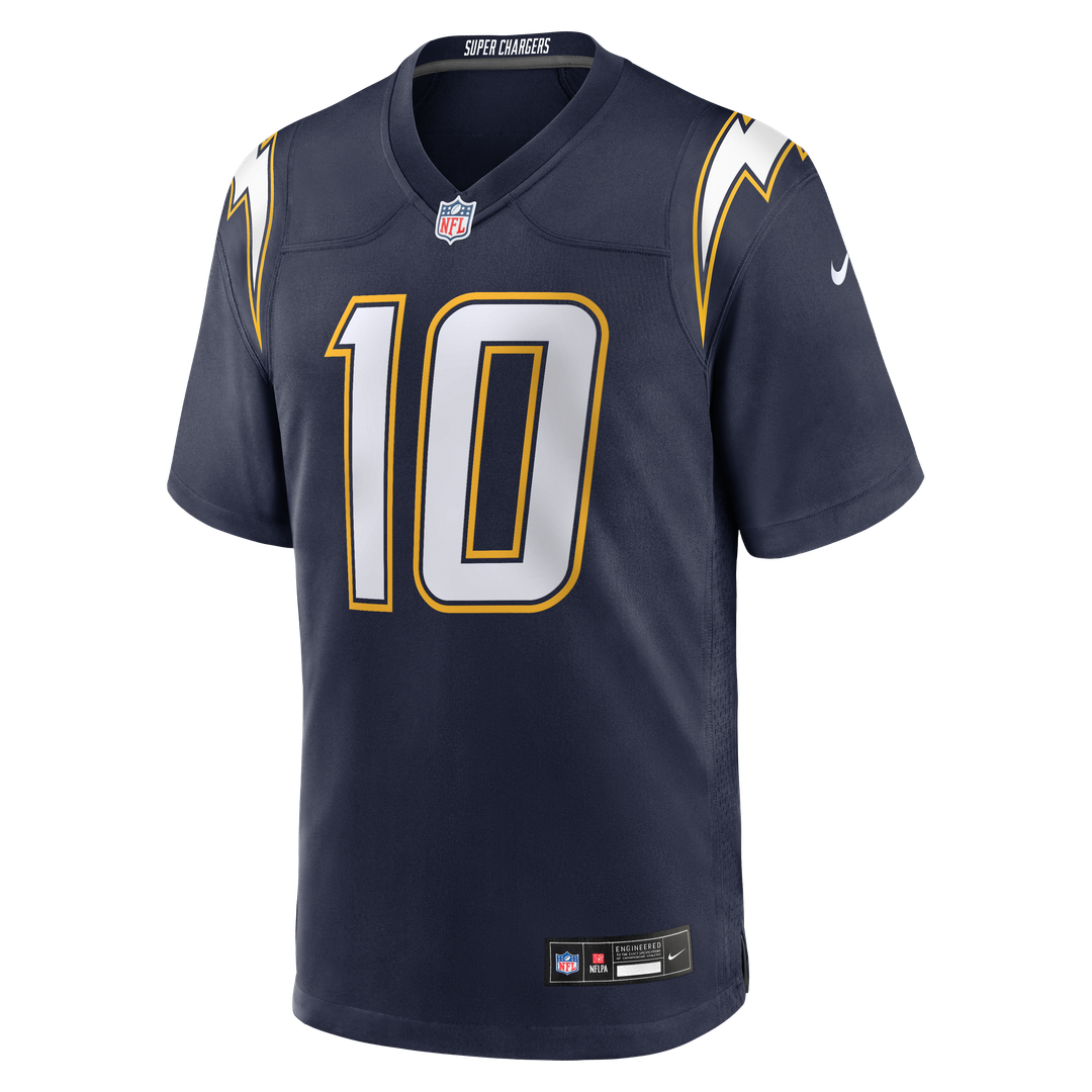 Justin Herbert Los Angeles Chargers Game Jersey - Powder Blue