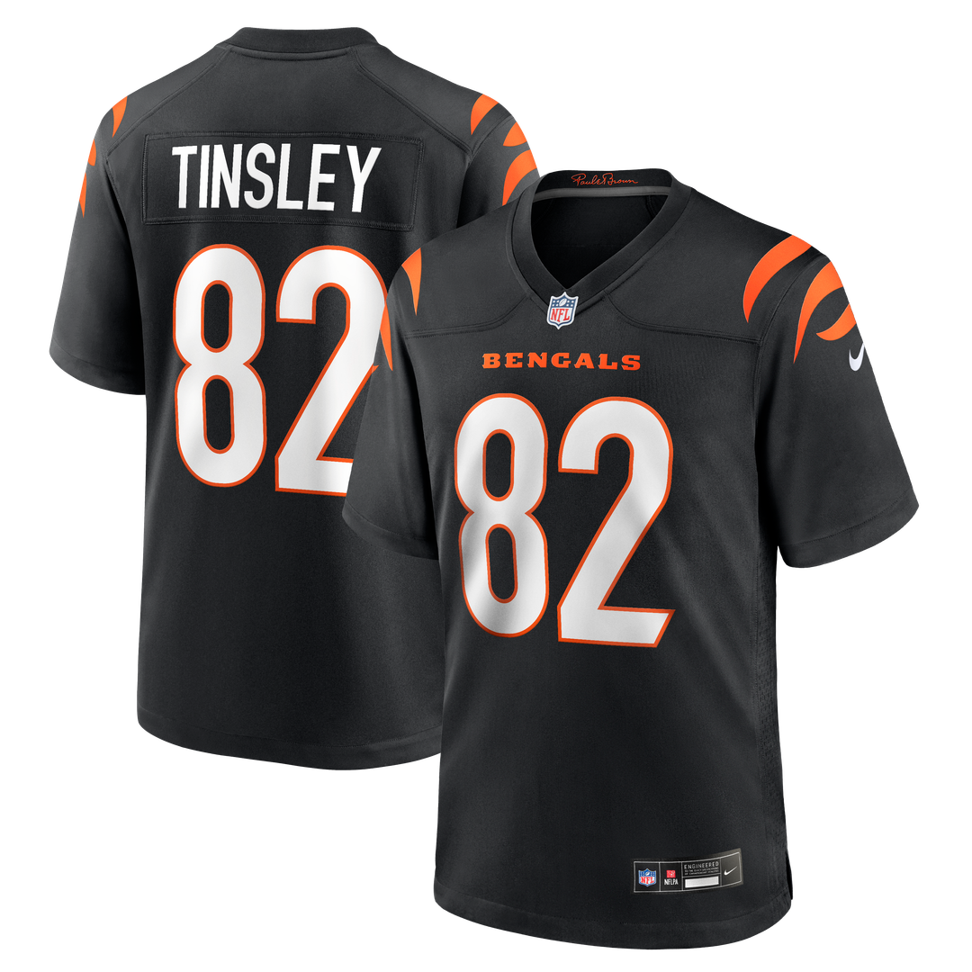 Mitchell Tinsley Cincinnati Bengals Game Jersey - Black