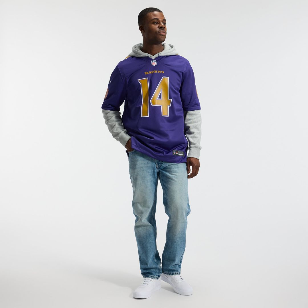 Kyle Hamilton Baltimore Ravens Alternate Game Jersey - Black