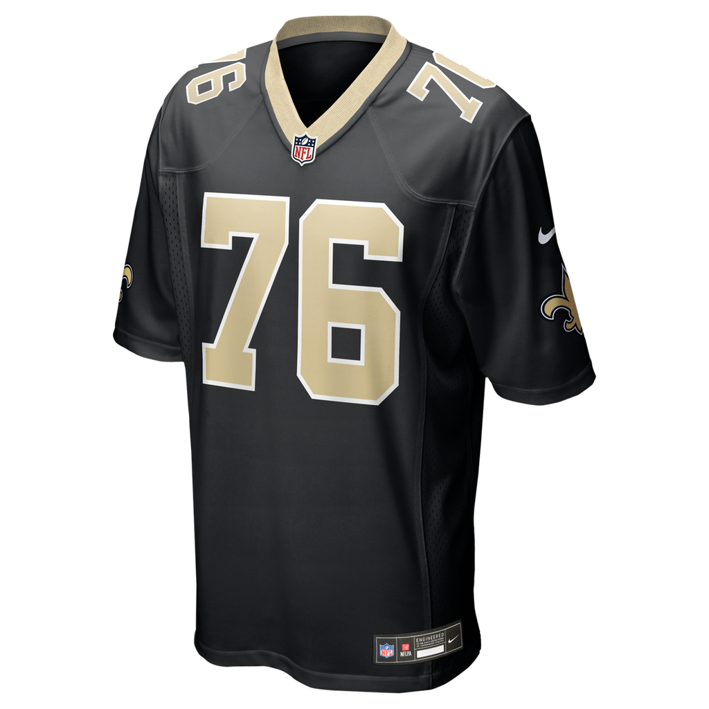 Will Clapp New Orleans Saints Game Jersey - Black