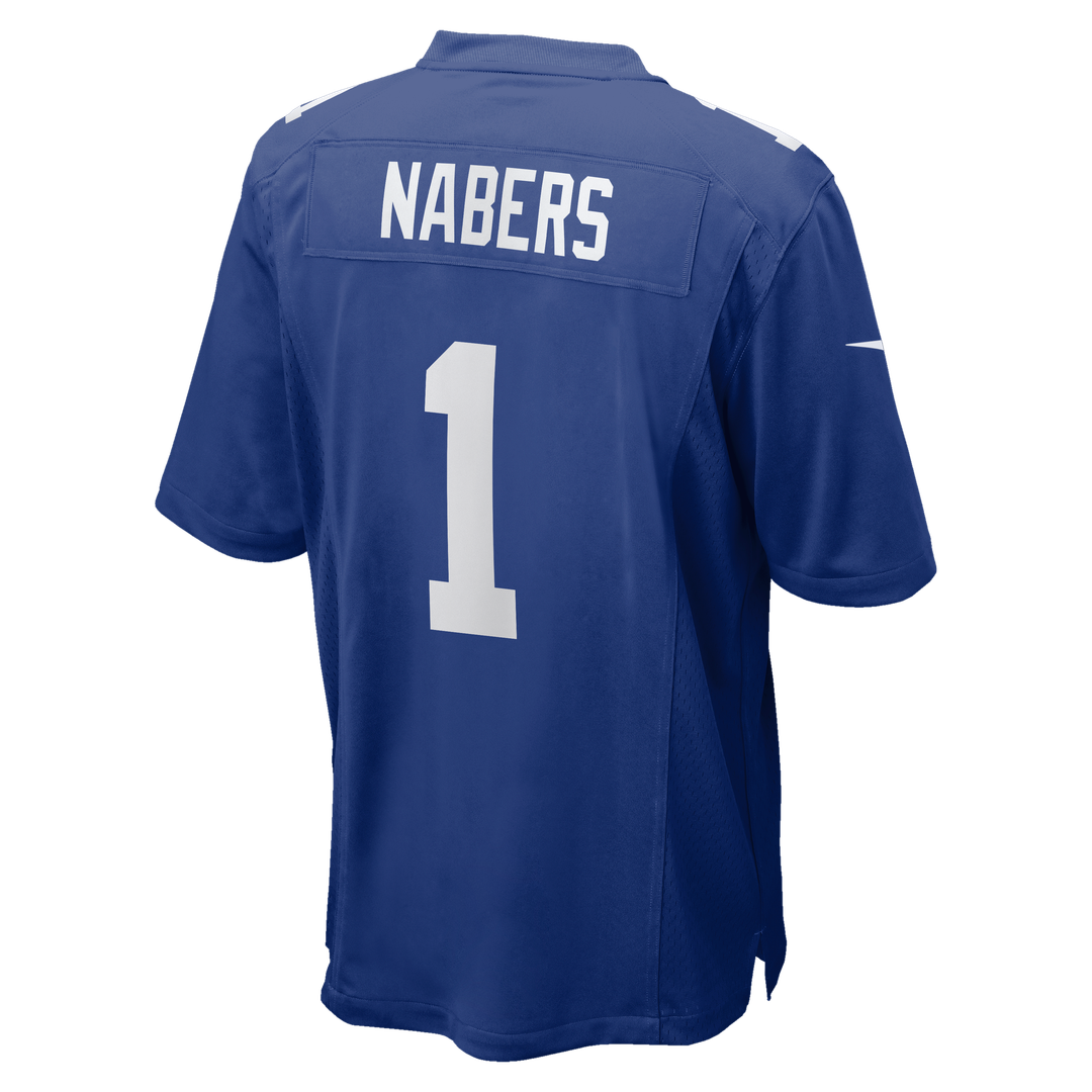 Malik Nabers New York Giants Game Jersey - Royal Blue