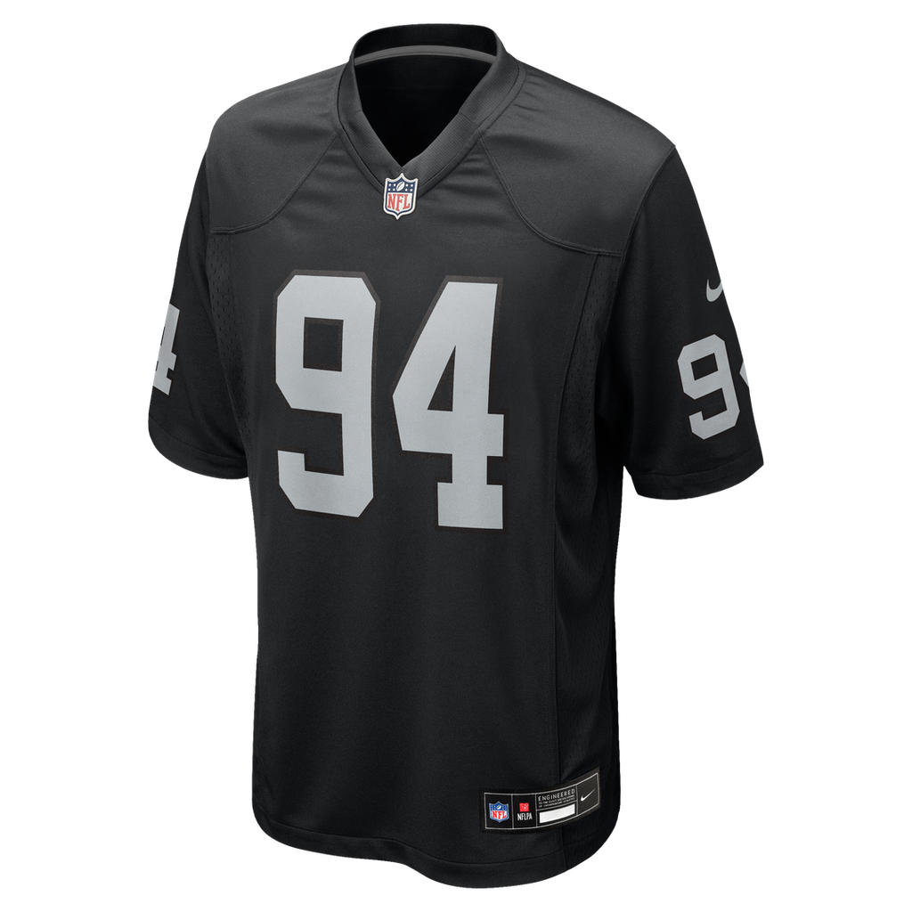 Christian Wilkins Las Vegas Raiders Game Jersey - Black