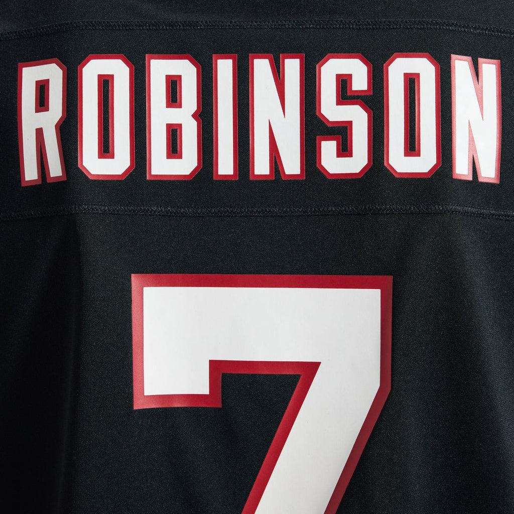 Bijan Robinson Atlanta Falcons Throwback Game Jersey - Black