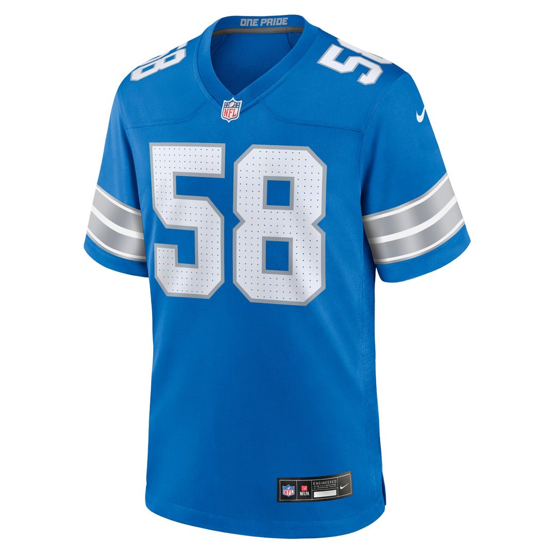 Penei Sewell Detroit Lions 2nd Alternate Game Jersey - Black