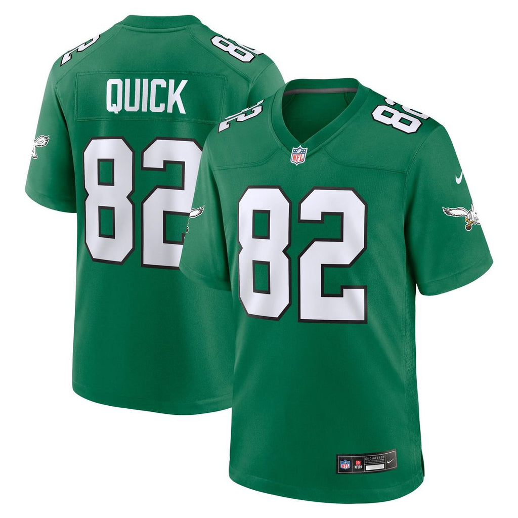 Mike Quick Philadelphia Eagles Alternate Game Jersey - Kelly Green