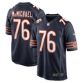 Steve McMichael Chicago Bears Game Jersey - Navy