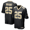 Rejzohn Wright New Orleans Saints Game Jersey - Black