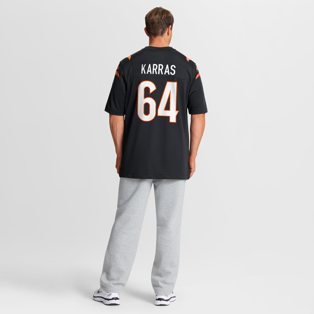 Ted Karras Cincinnati Bengals Game Jersey - Black