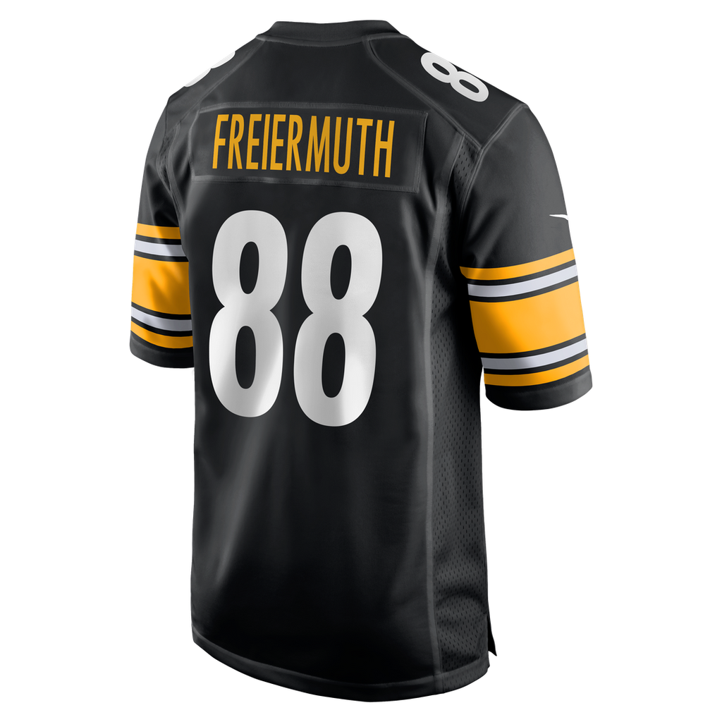 Pat Freiermuth Pittsburgh Steelers Game Jersey - Black
