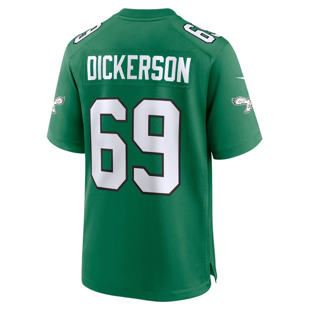 Landon Dickerson Philadelphia Eagles Alternate Game Jersey - Kelly Green