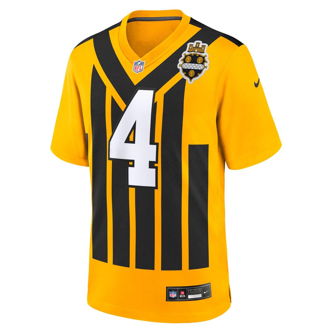 DK Metcalf Pittsburgh Steelers Game Jersey - Black
