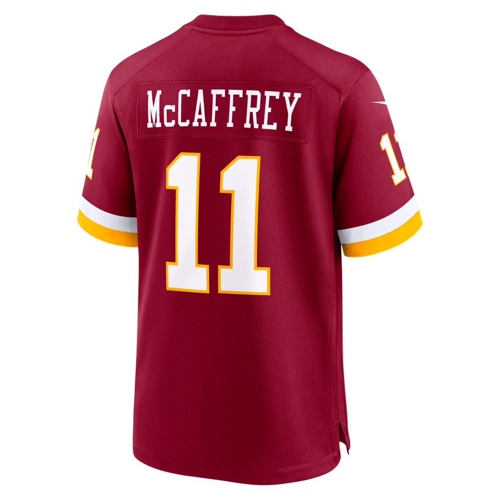 Luke McCaffrey Washington Commanders Hail Raiser Alternate Game Jersey - Black