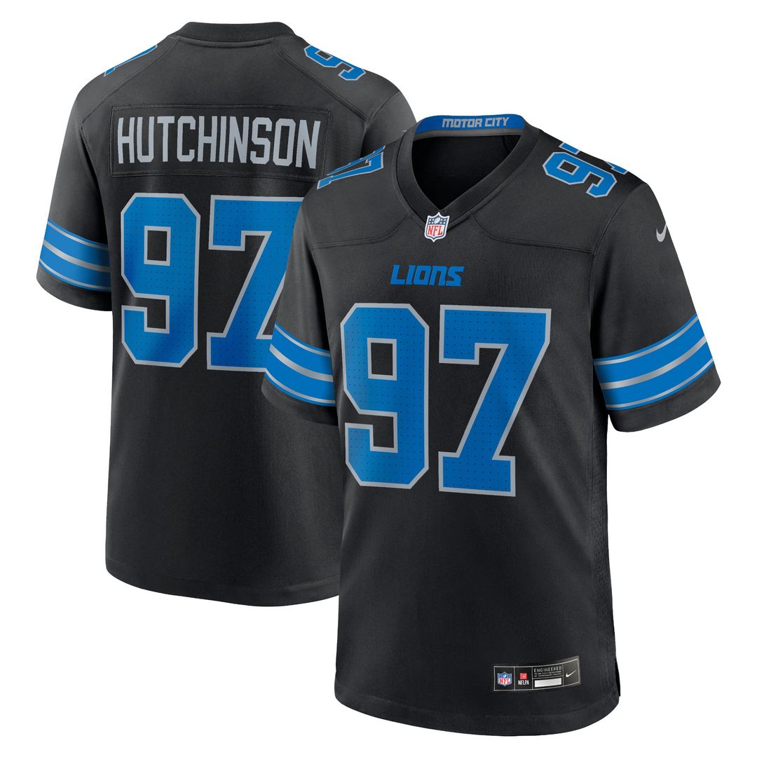 Aidan Hutchinson Detroit Lions Game Jersey - White