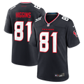 Jayden Higgins Houston Texans Game Jersey - Navy