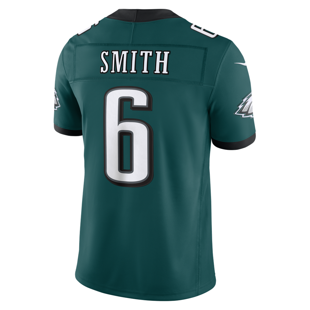 DeVonta Smith Philadelphia Eagles Alternate Vapor F.U.S.E. Stitched Limited Jersey - Kelly Green