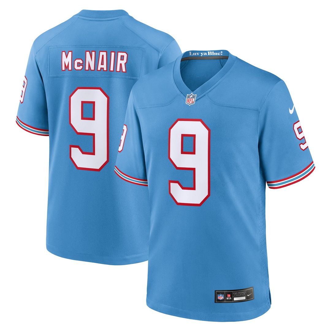 Steve McNair Tennessee Titans Game Jersey - White