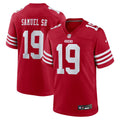 Deebo Samuel Sr San Francisco 49ers Game Jersey - Scarlet