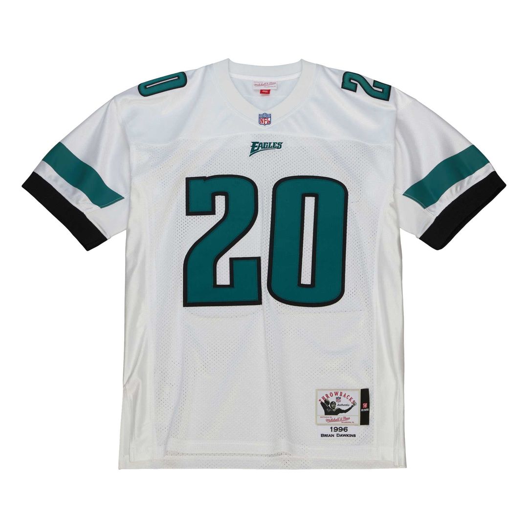 Brian Dawkins Philadelphia Eagles 1996 Authentic Throwback Jersey - White