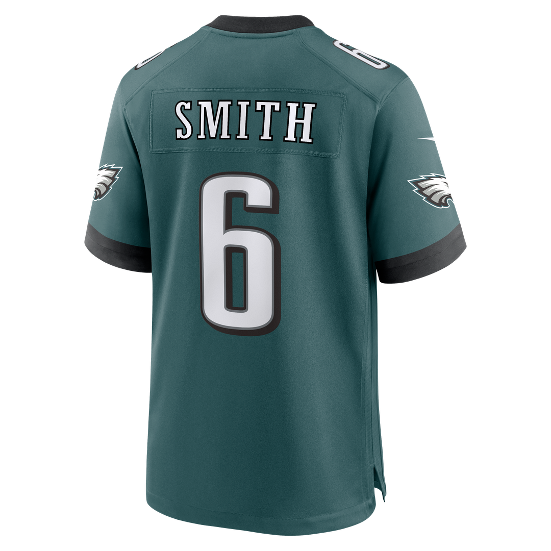 DeVonta Smith Philadelphia Eagles Alternate Game Jersey - Black