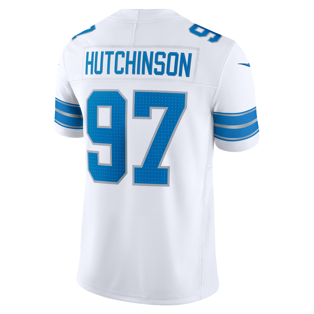 Aidan Hutchinson Detroit Lions Vapor F.U.S.E. Stitched Limited Jersey - Blue