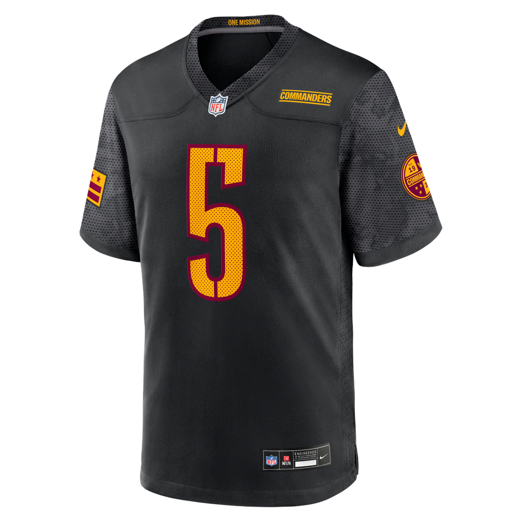 Jayden Daniels Washington Commanders Game Jersey - White
