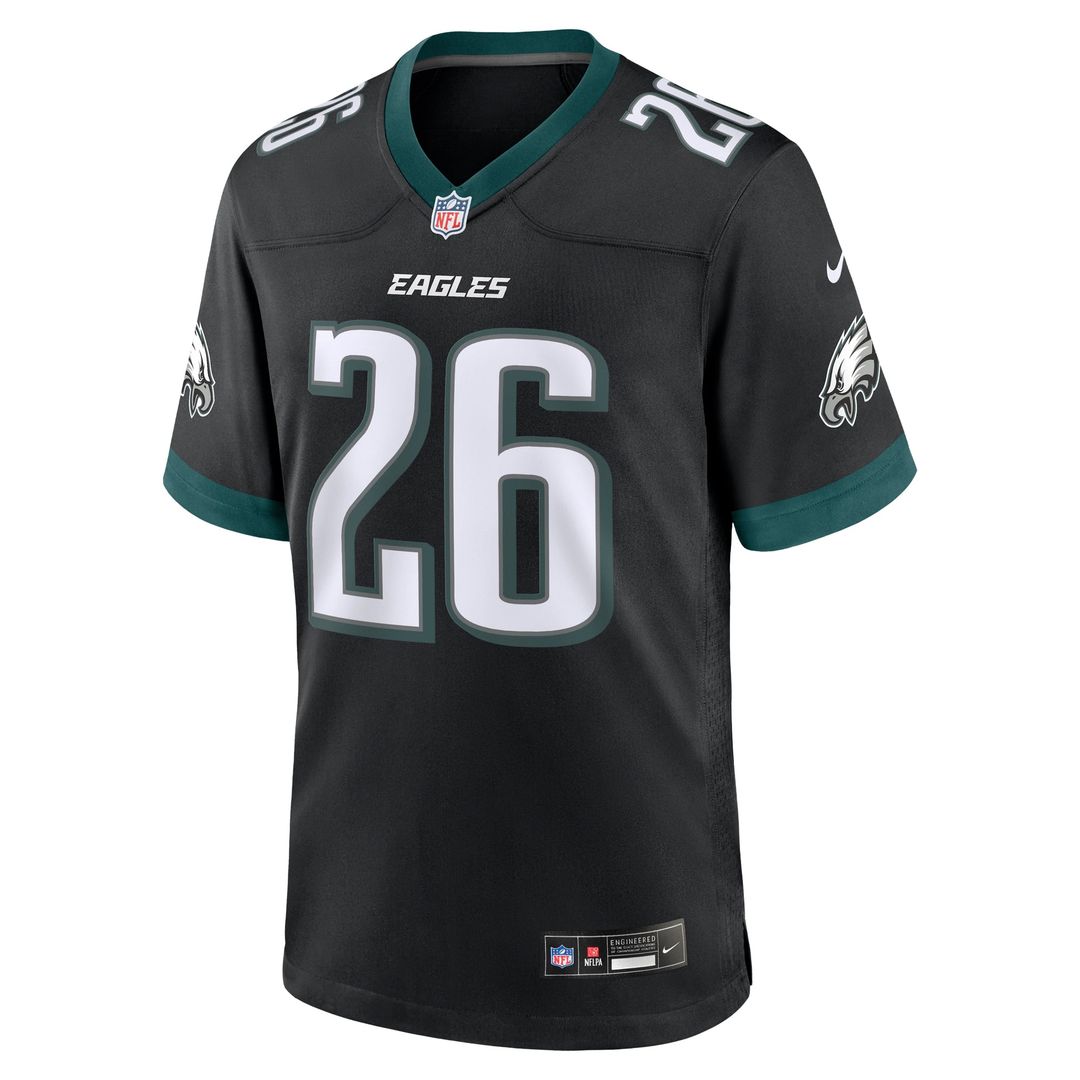 Saquon Barkley Philadelphia Eagles Game Jersey - Midnight Green