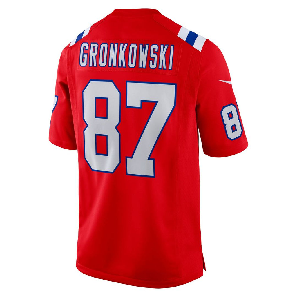 Rob Gronkowski New England Patriots Game Jersey - Navy