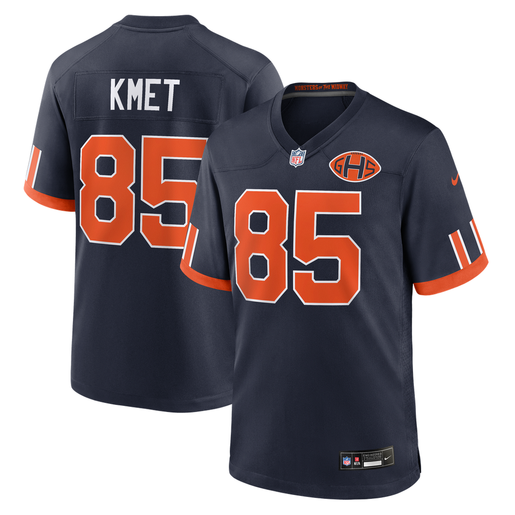 Cole Kmet Chicago Bears 2026 Rivalries Collection Game Jersey - Navy