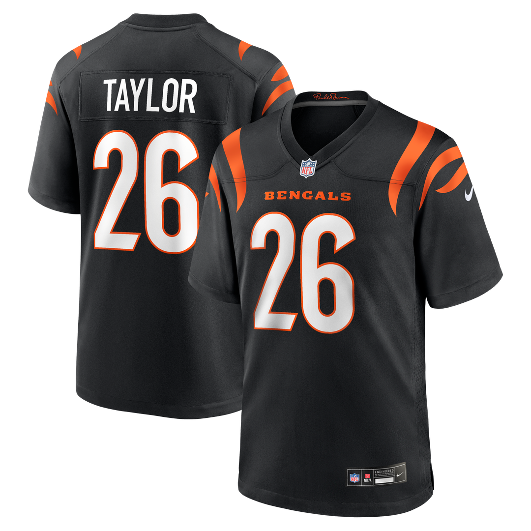 Ja'Sir Taylor Cincinnati Bengals Game Jersey - Black