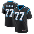 Yosh Nijman Carolina Panthers Game Jersey - Black