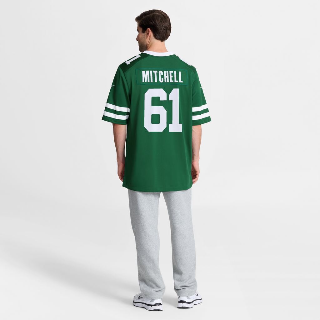 Max Mitchell New York Jets Game Jersey - Legacy Green