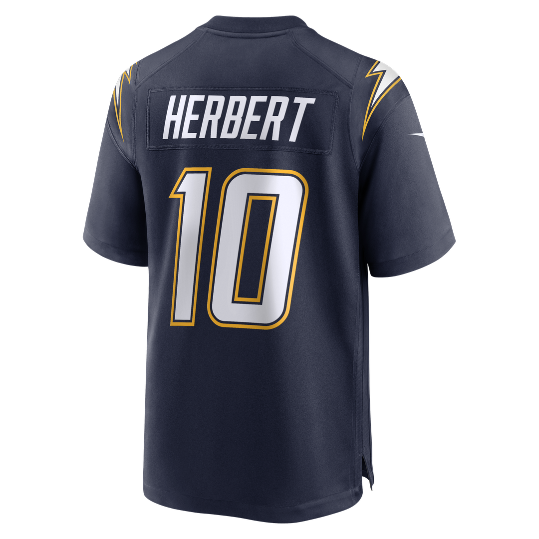 Justin Herbert Los Angeles Chargers Alternate Super Chargers Game Jersey - Navy
