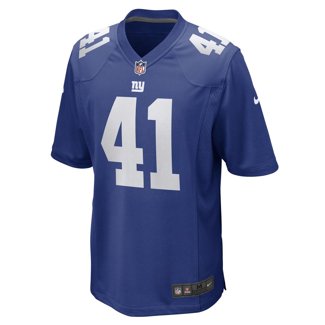 Micah McFadden New York Giants Game Jersey - Royal Blue