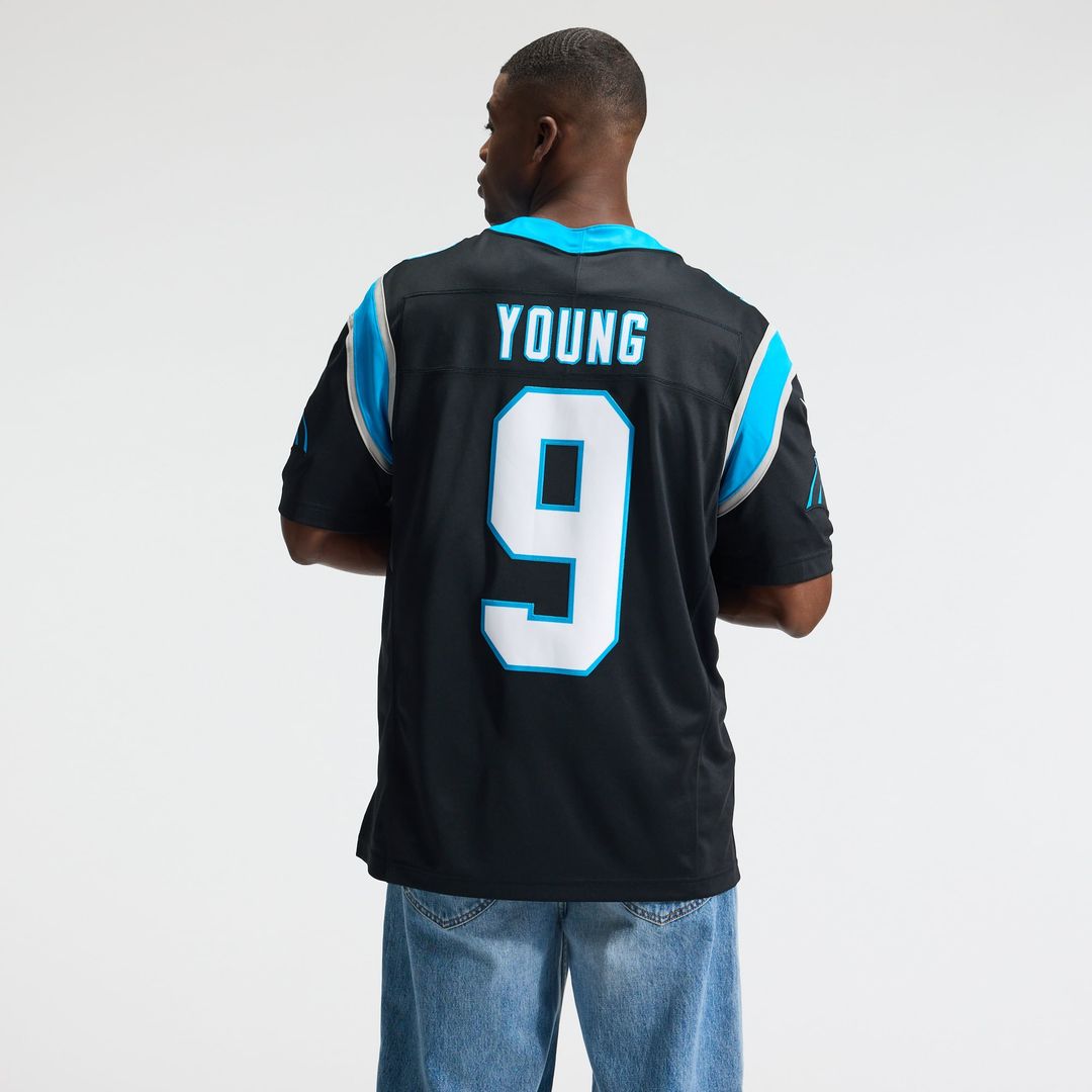 Bryce Young Carolina Panthers Alternate Vapor F.U.S.E. Stitched Limited Jersey - Blue