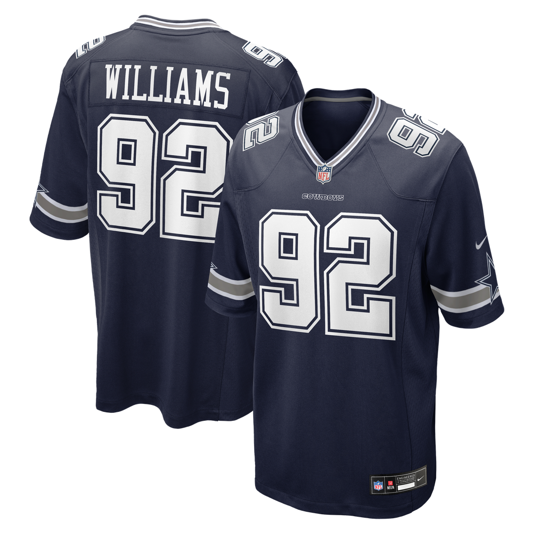 Quinnen Williams Dallas Cowboys Game Jersey - White