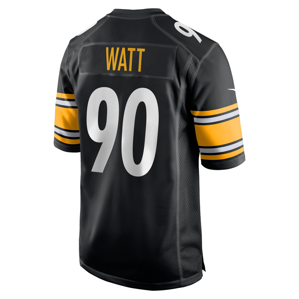 T.J. Watt Pittsburgh Steelers Game Jersey - Black