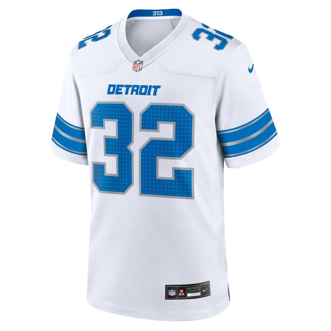 Brian Branch Detroit Lions Game Jersey - Blue