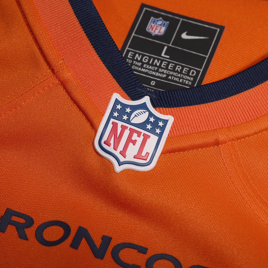 Evan Engram Denver Broncos Game Jersey - Orange