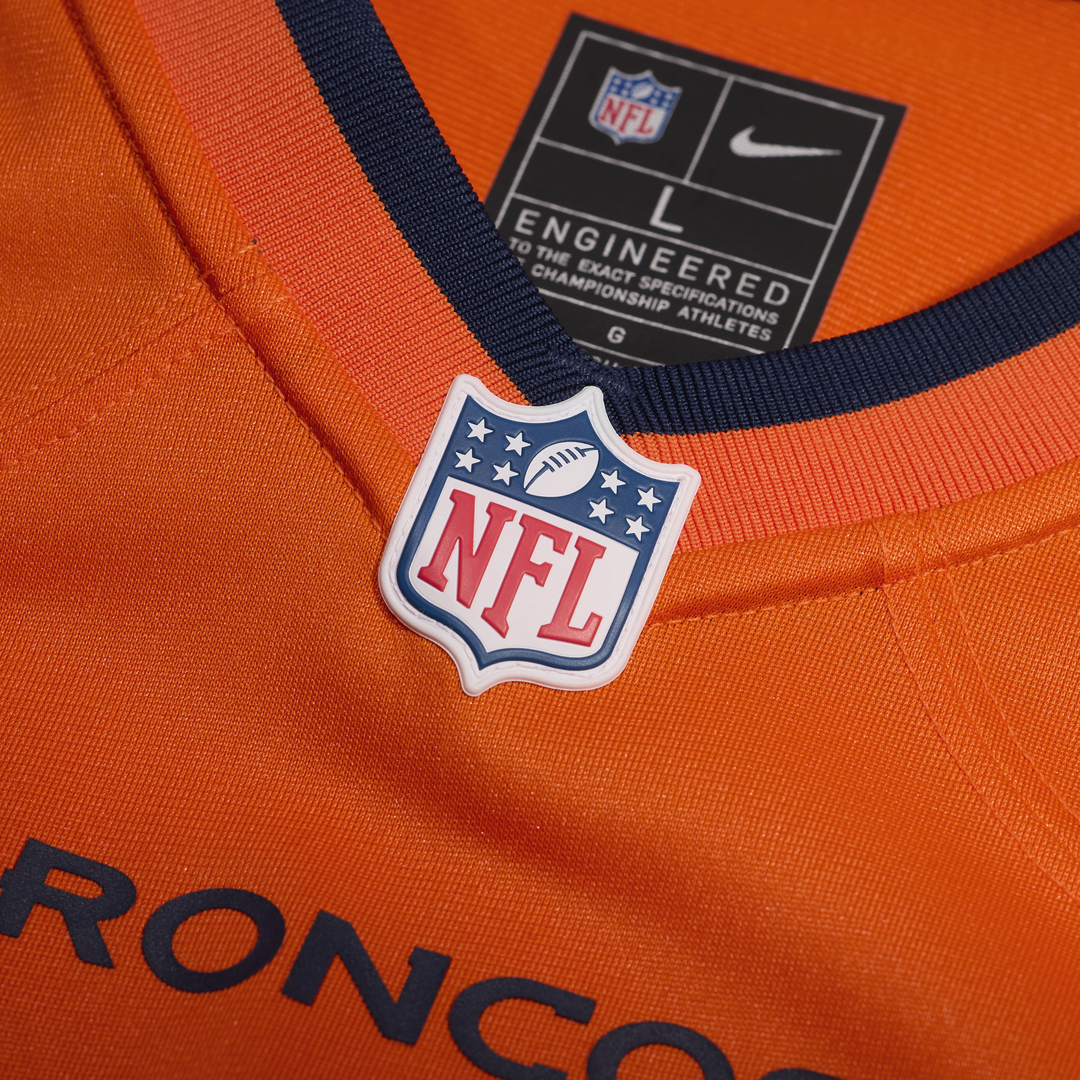 Evan Engram Denver Broncos Game Jersey - Orange