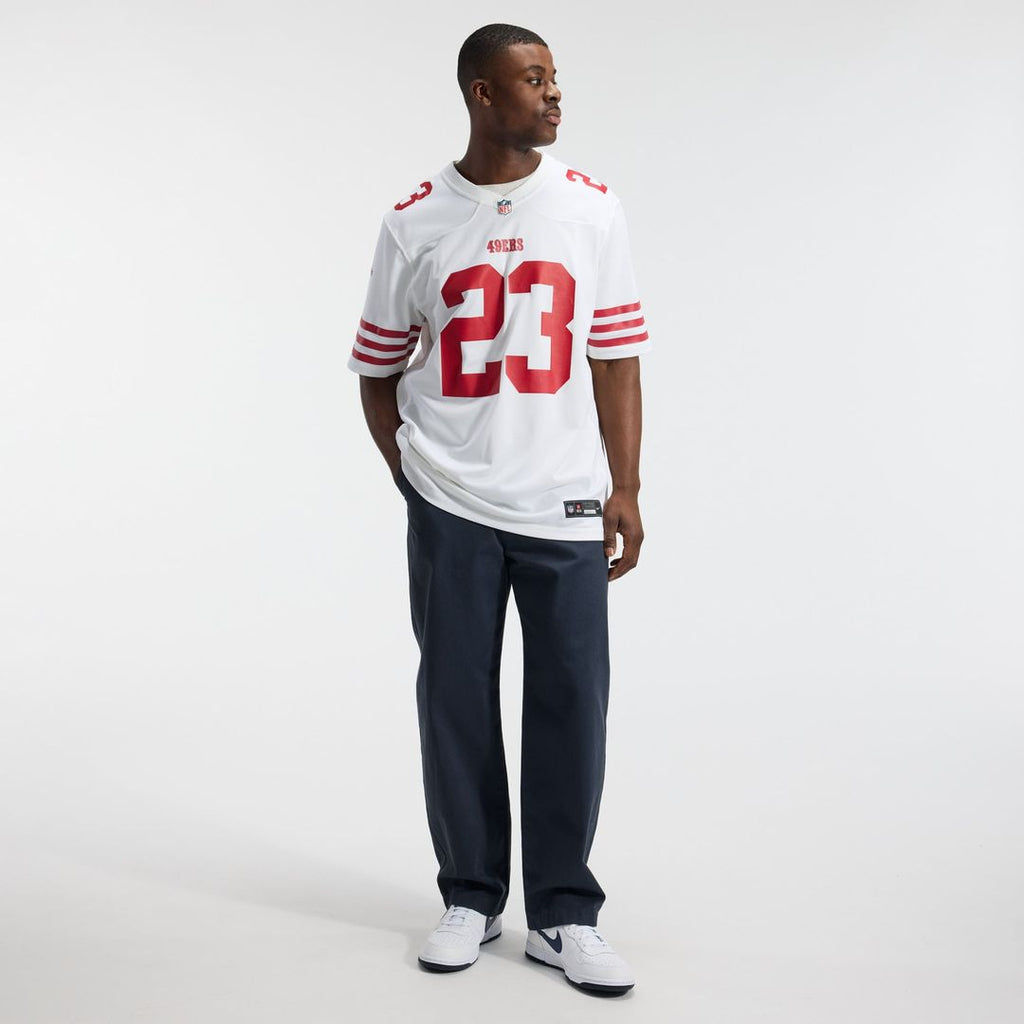 Christian McCaffrey San Francisco 49ers Game Jersey - White