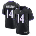 Kyle Hamilton Baltimore Ravens Alternate Game Jersey - Black