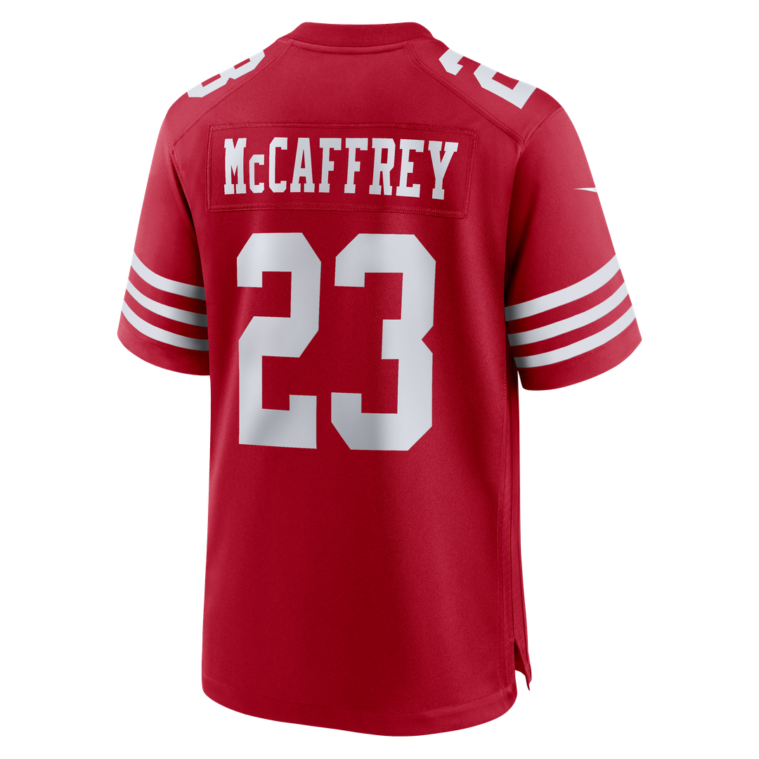 Christian McCaffrey San Francisco 49ers Game Jersey - White