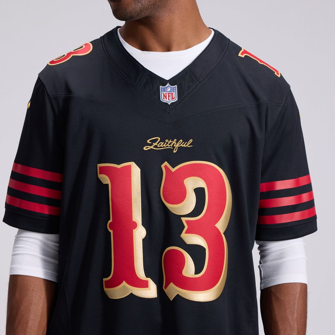 Brock Purdy San Francisco 49ers Rivalries Collection Stitched Limited Jersey - Black