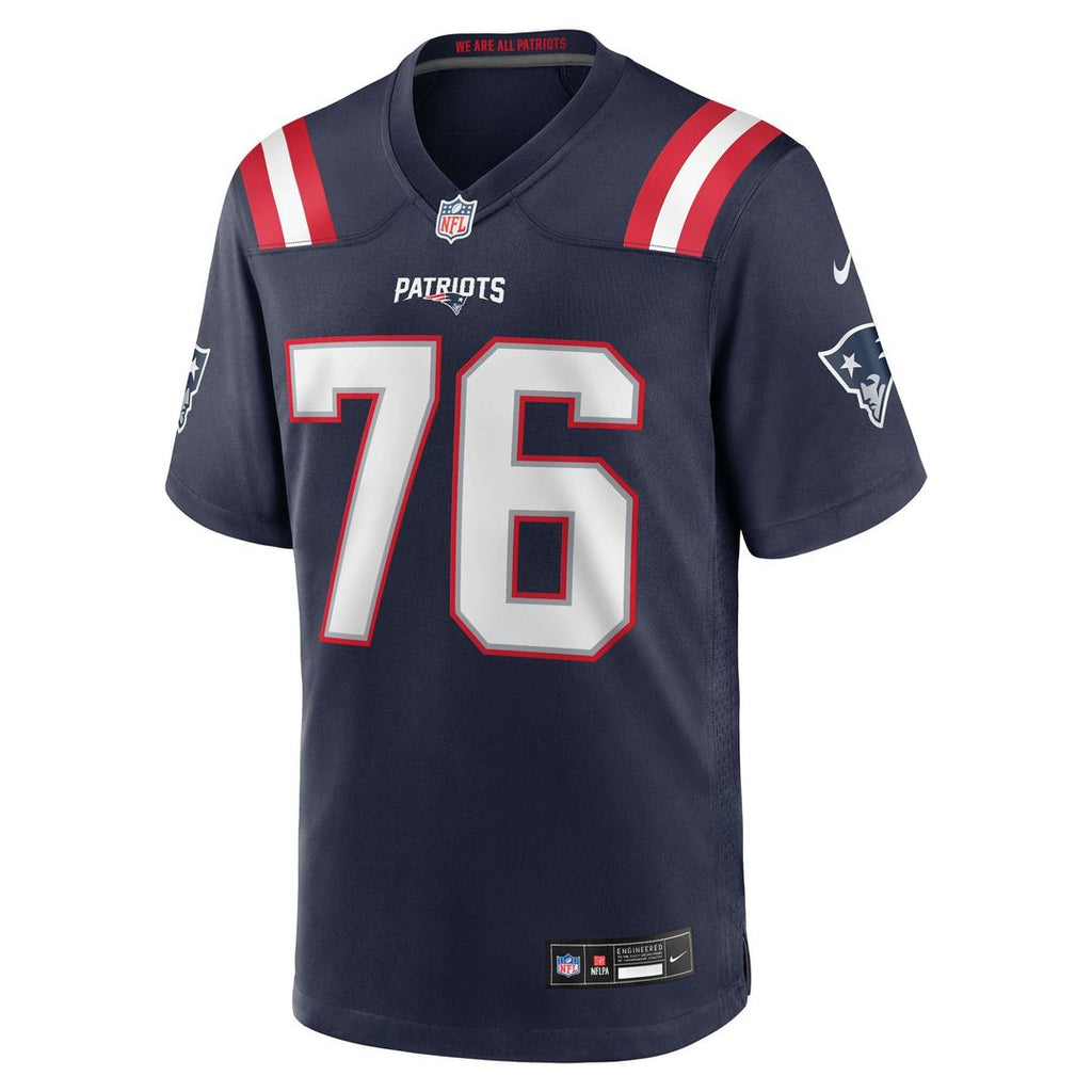 Morgan Moses New England Patriots Game Jersey - Navy