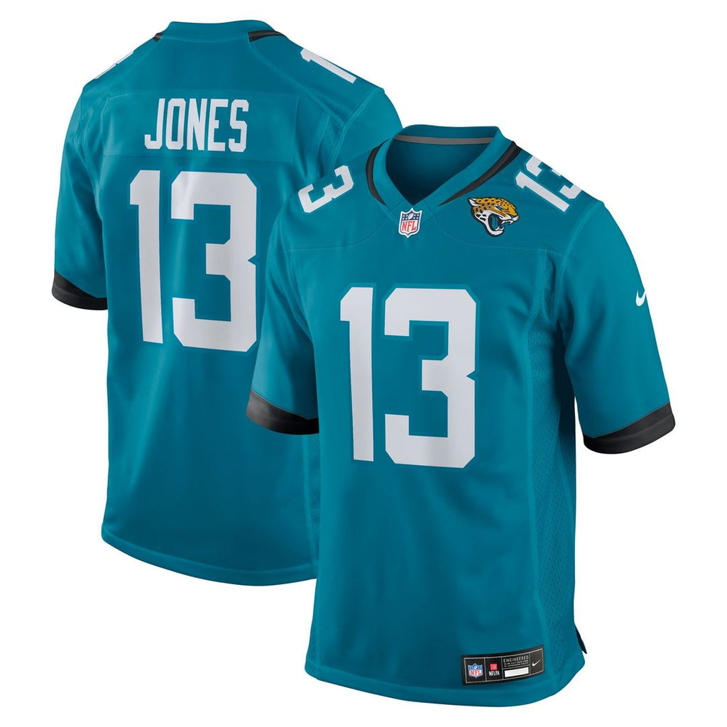 Tim Jones Jacksonville Jaguars Game Jersey - Teal